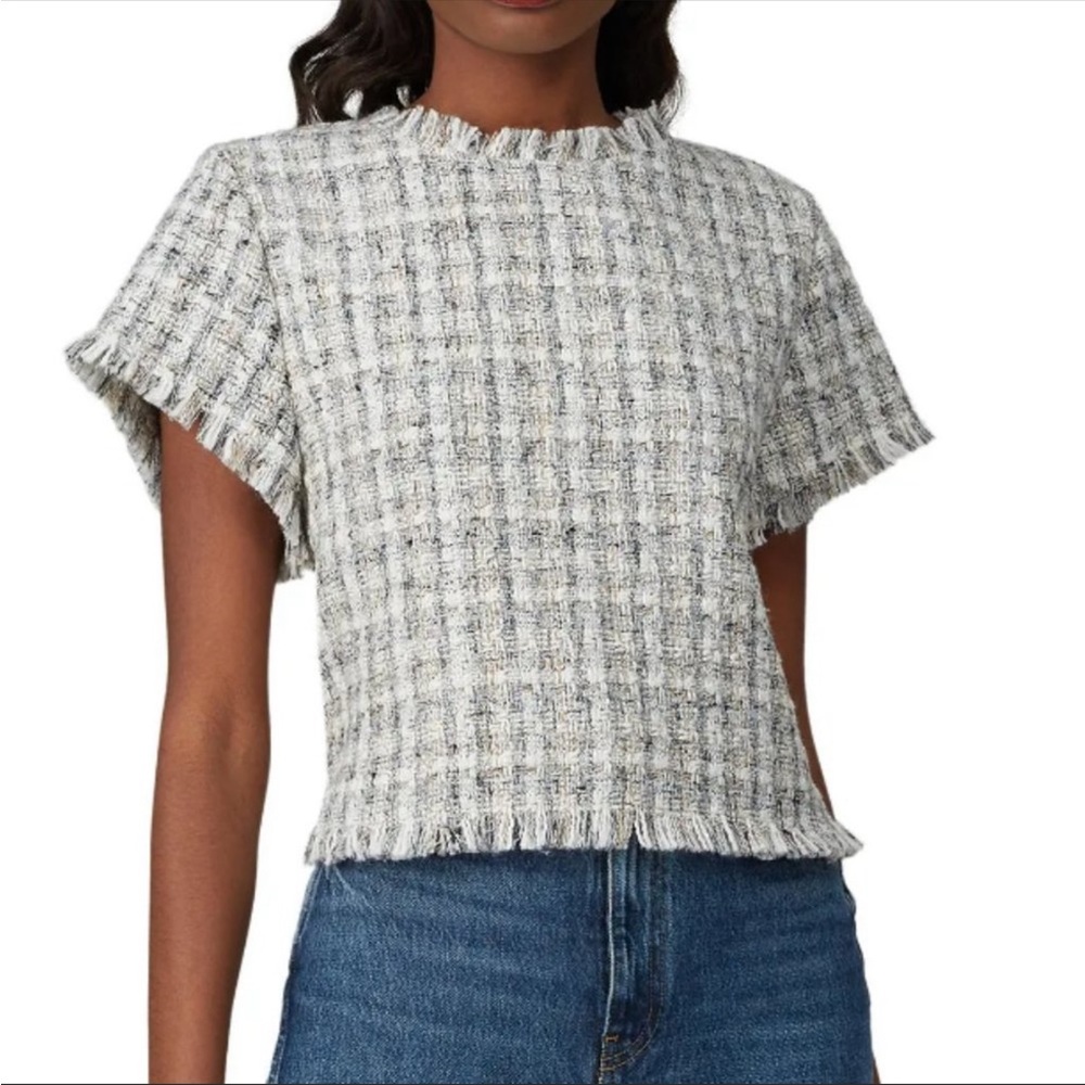 Cute tweed top
